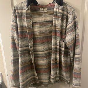 Billabong men’s jacket with hood, size large